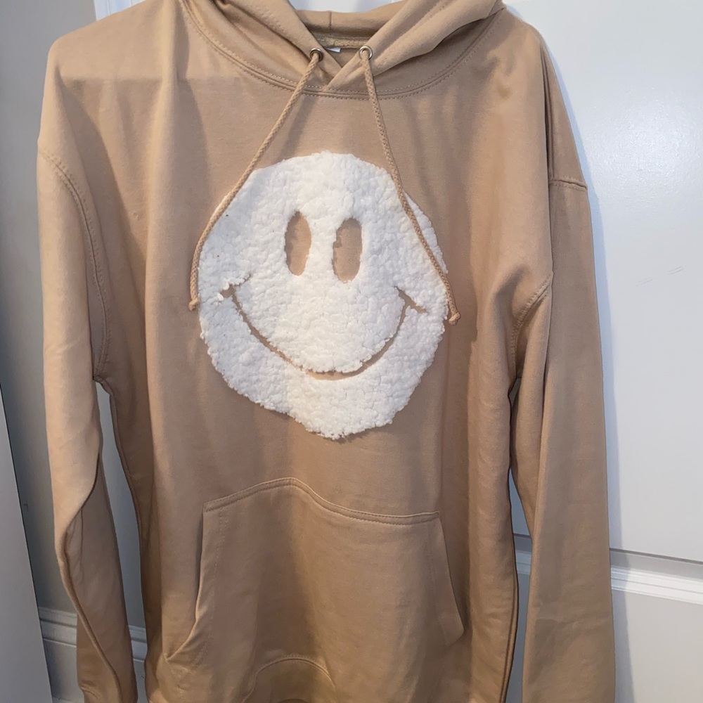 Teddy Smiley Face Hoodie from @skullhousedesigns on Instagram! Sold out item!